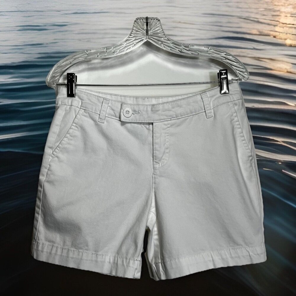 Style &‎ Co White Shorts Women’s Size 6P